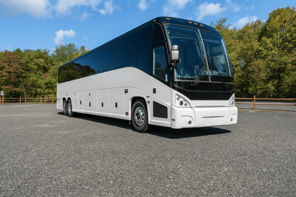 Rocklin Coach Bus Service 56 Passenger Charter Bus