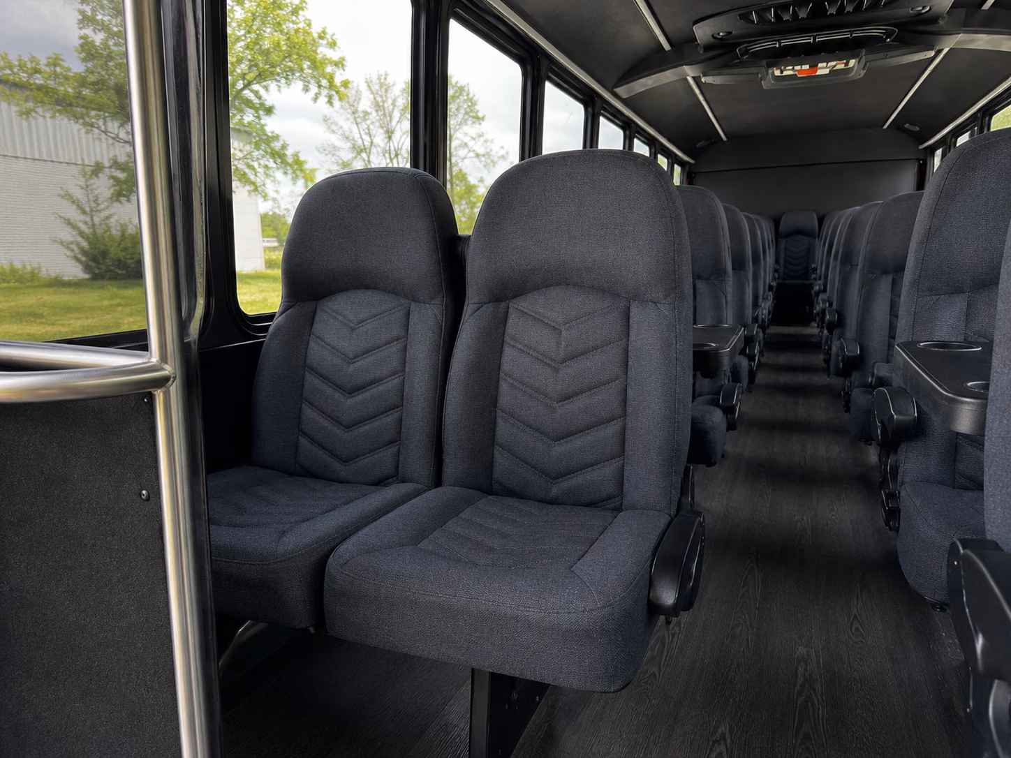 rocklin 15 passenger minibus interior