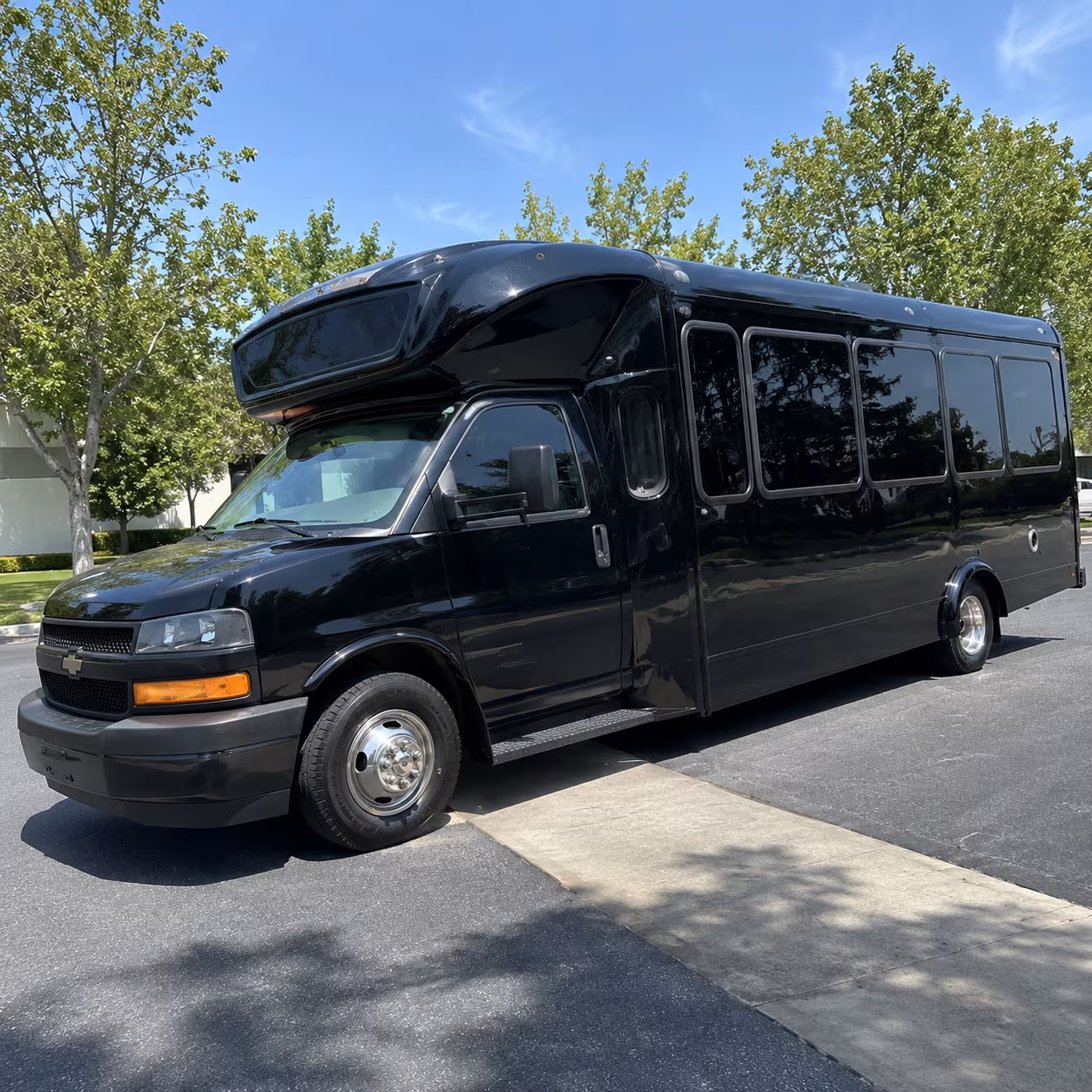 rocklin 15 passenger party bus