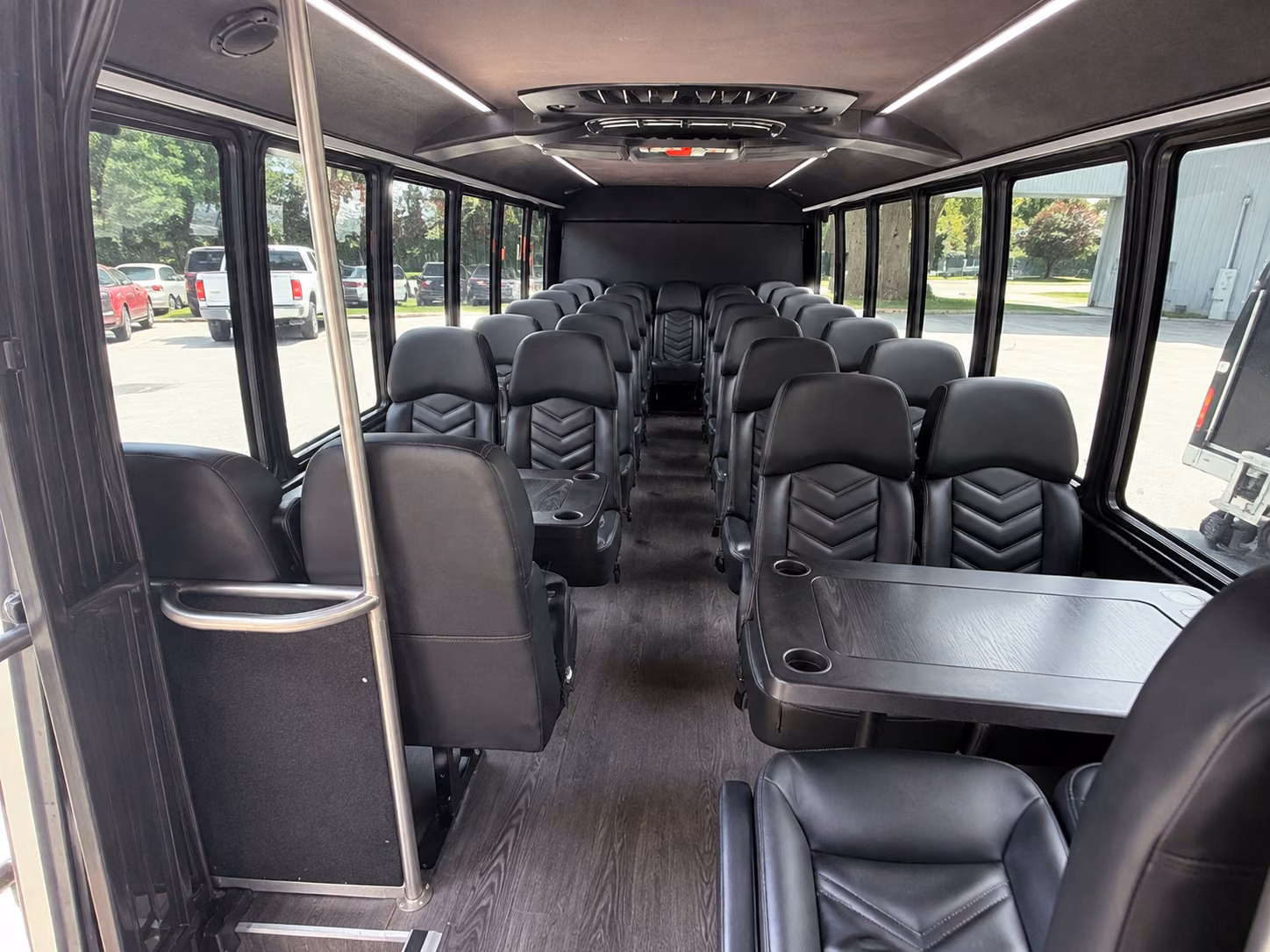 rocklin 20 passenger minibus inside