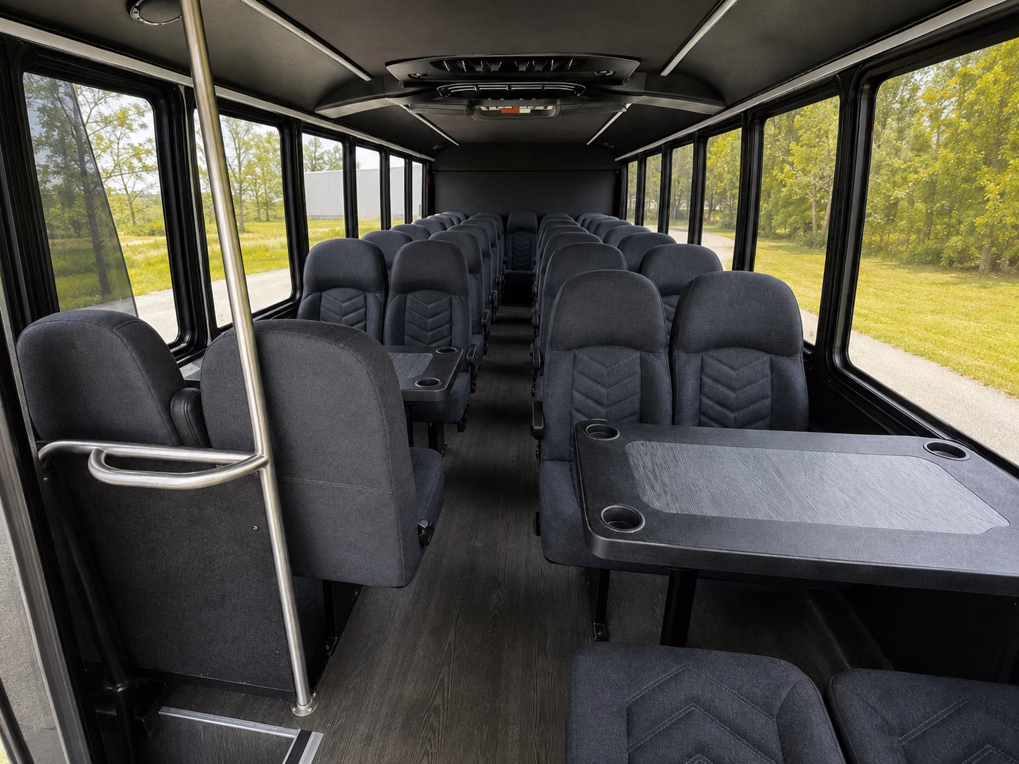 rocklin 20 passenger minibus interior