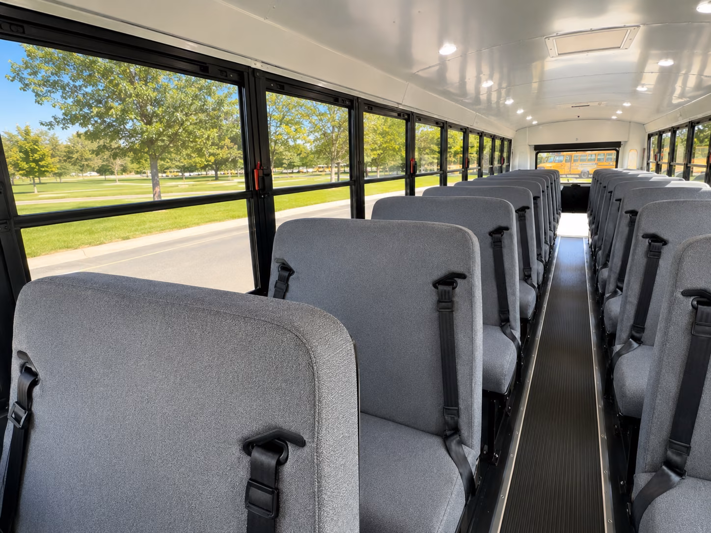rocklin school bus inside