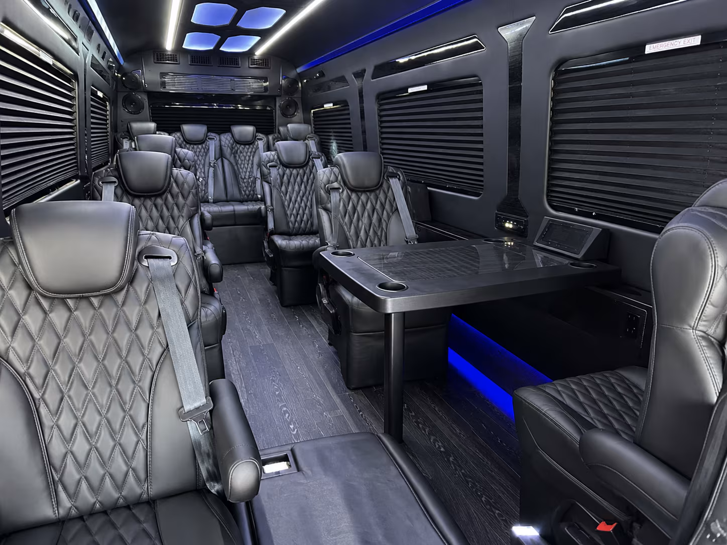 rocklin sprinter van with driver interior