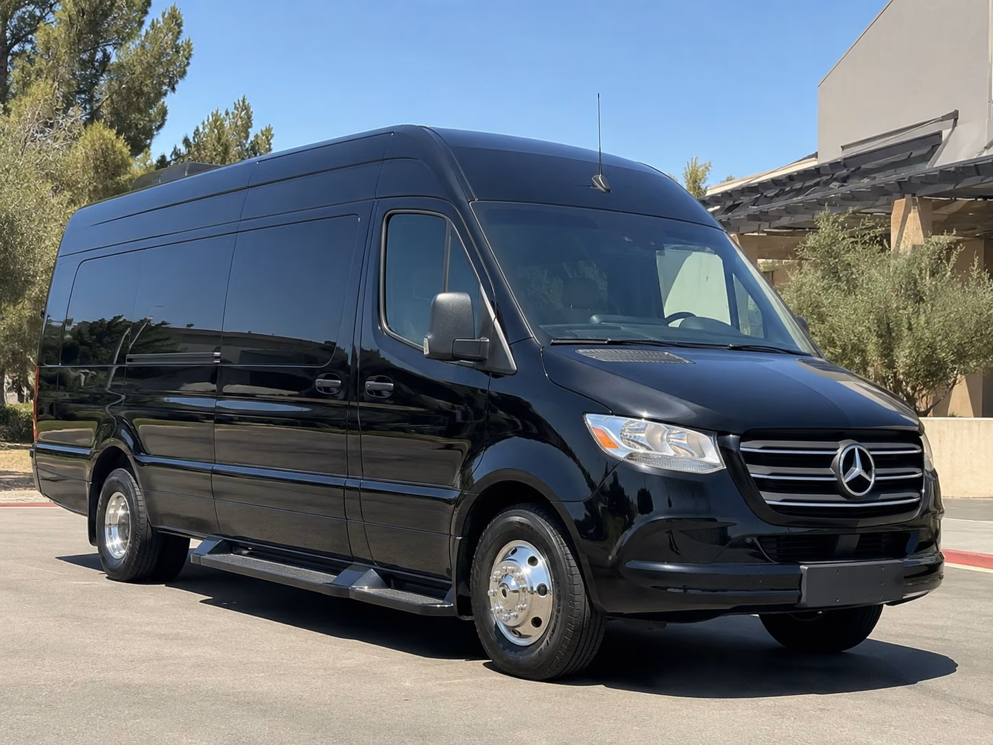 rocklin sprinter van with driver