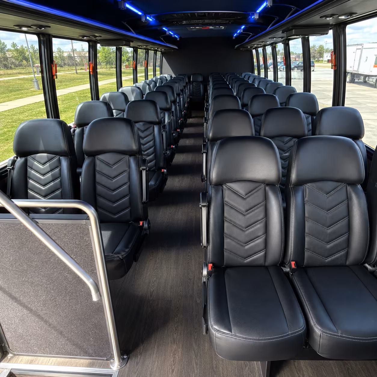 rocklin wine tour brewery transportation onboard seating