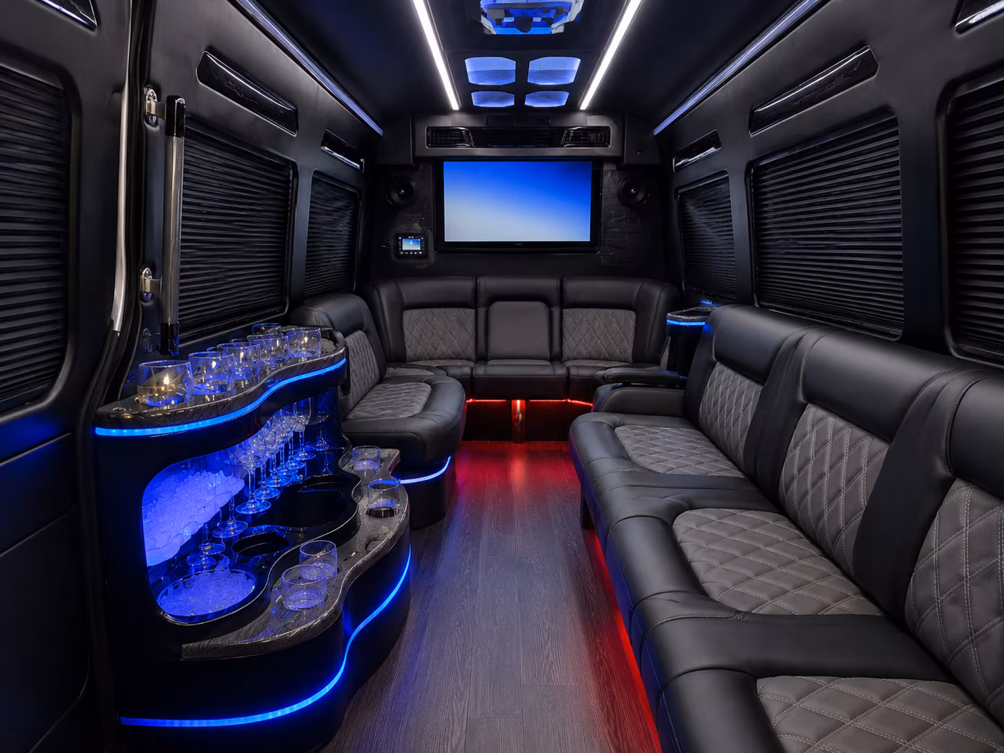 sprinter limos and party buses for rocklin prom couples and small groups